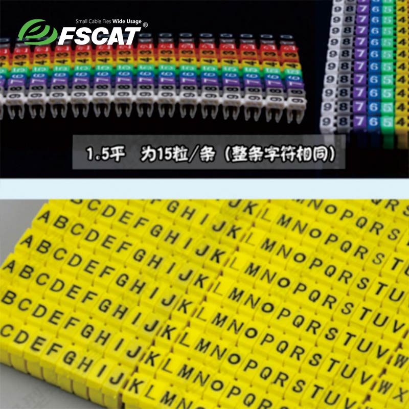 SM Type Color Coded Cable Markers